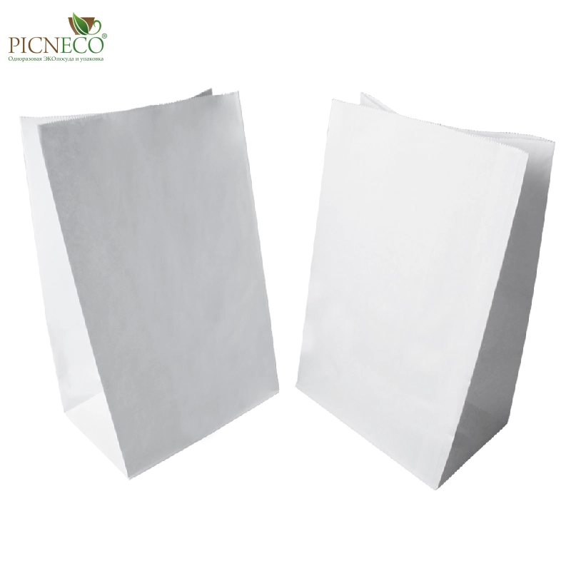 товар Бумажный пакет с прямоугольным дном, 180*120*290 мм, 65 г/м, белый BPD018